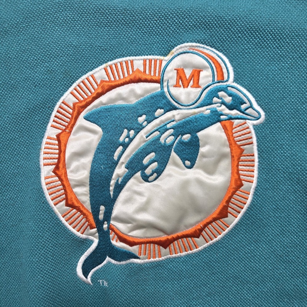 Vintage Miami Dolphins Sweatshirt Men's Large Starter Pro Line Pullover - Picture 3 of 7